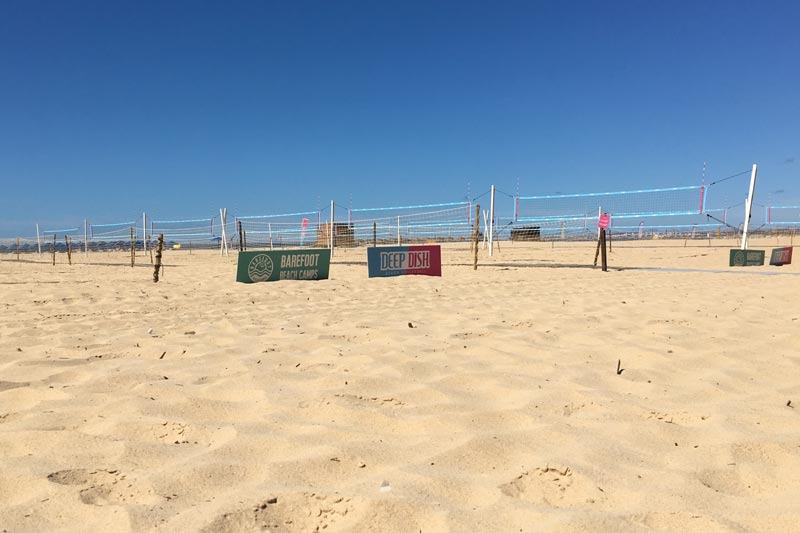 Beachvolleyreis in Portugal