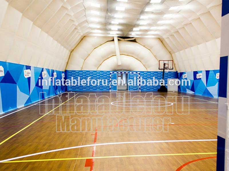 Opblaasbare hal binnenkant