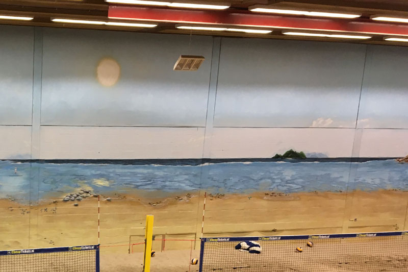 Infraroodstraler sportzaal Lindo