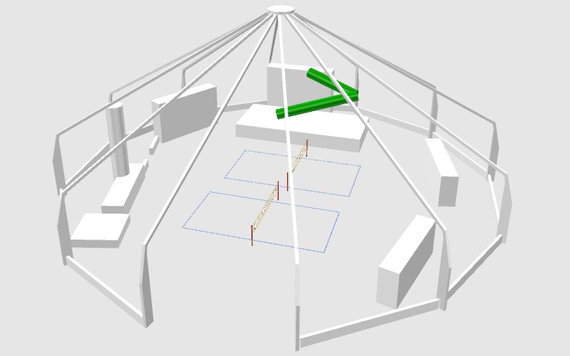 Tropicana met 2 beachvelden